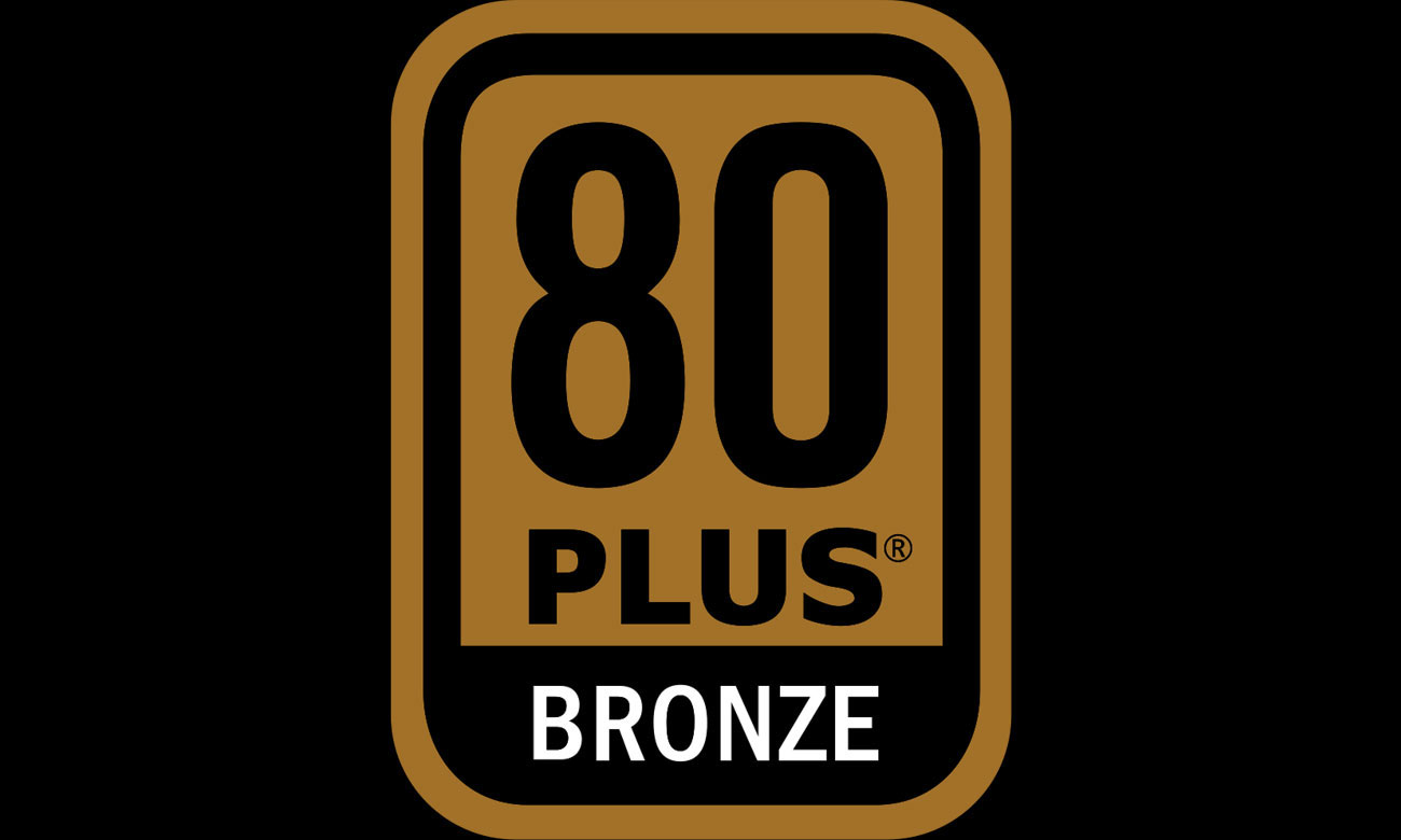 80 Plus Bronze Zertifikat