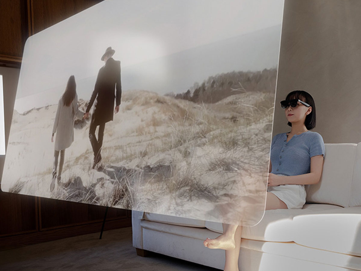 Okulary AR XREAL One - Grafika lifestyle