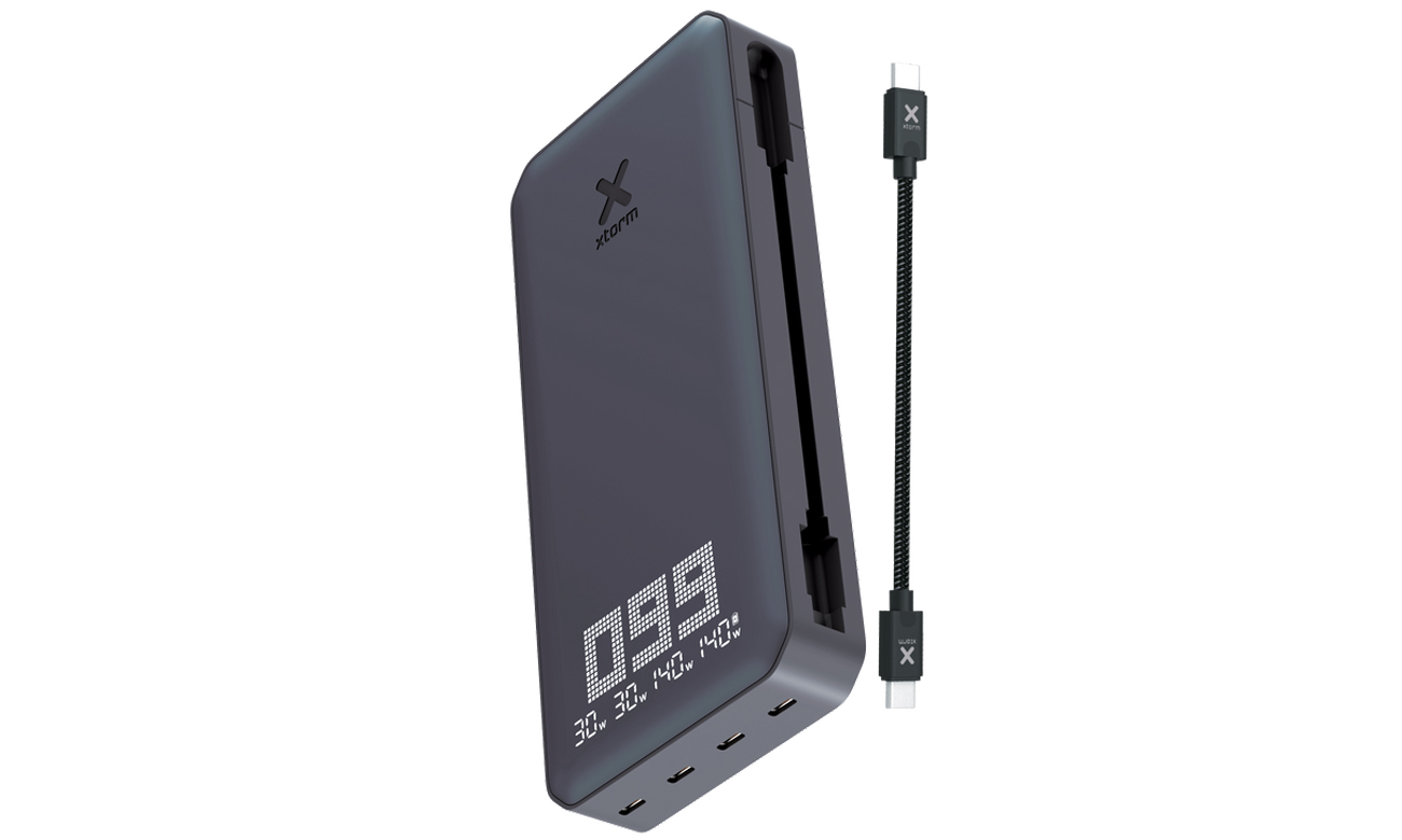Powerbank Xtorm Titan Max zintegrowany kabel