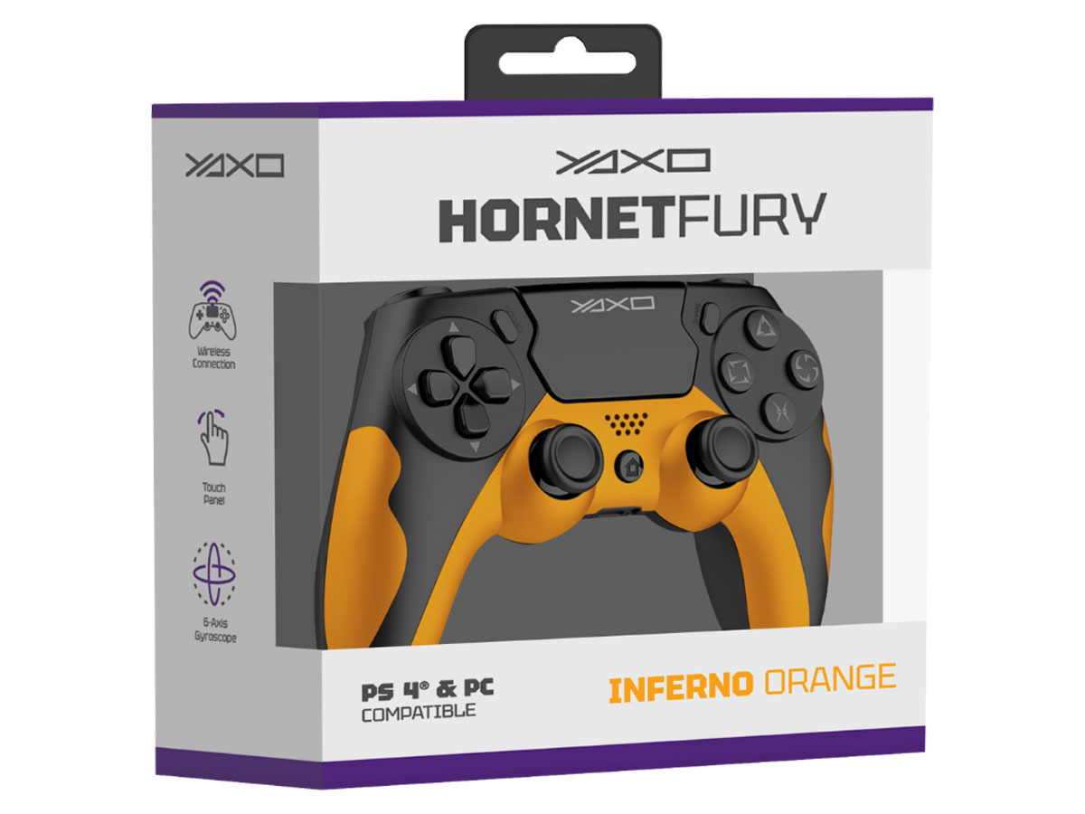 Kontroler YAXO HORNET FURY Inferno Orange - Widok opakowania