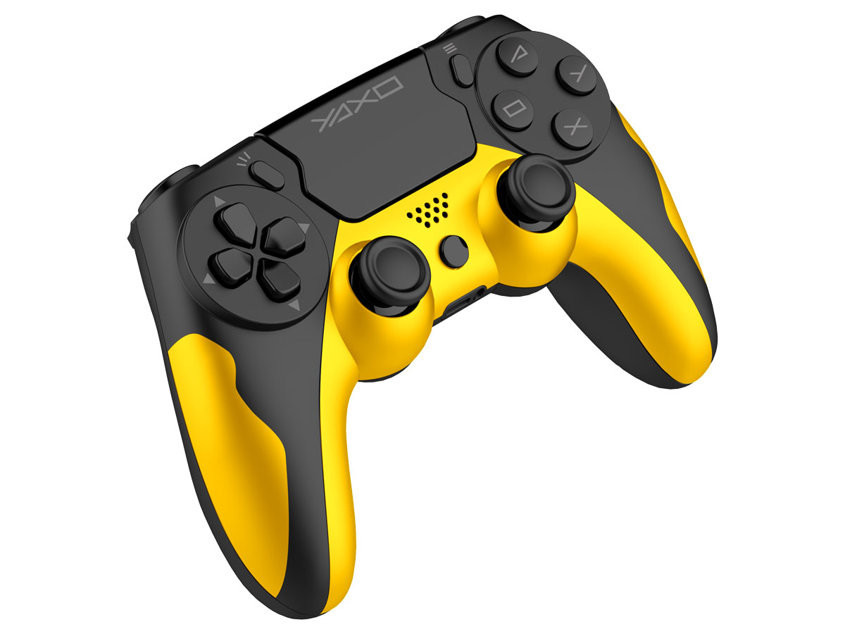 YAXO HORNET FURY Controller Solar Yellow - Vorderansicht schräg