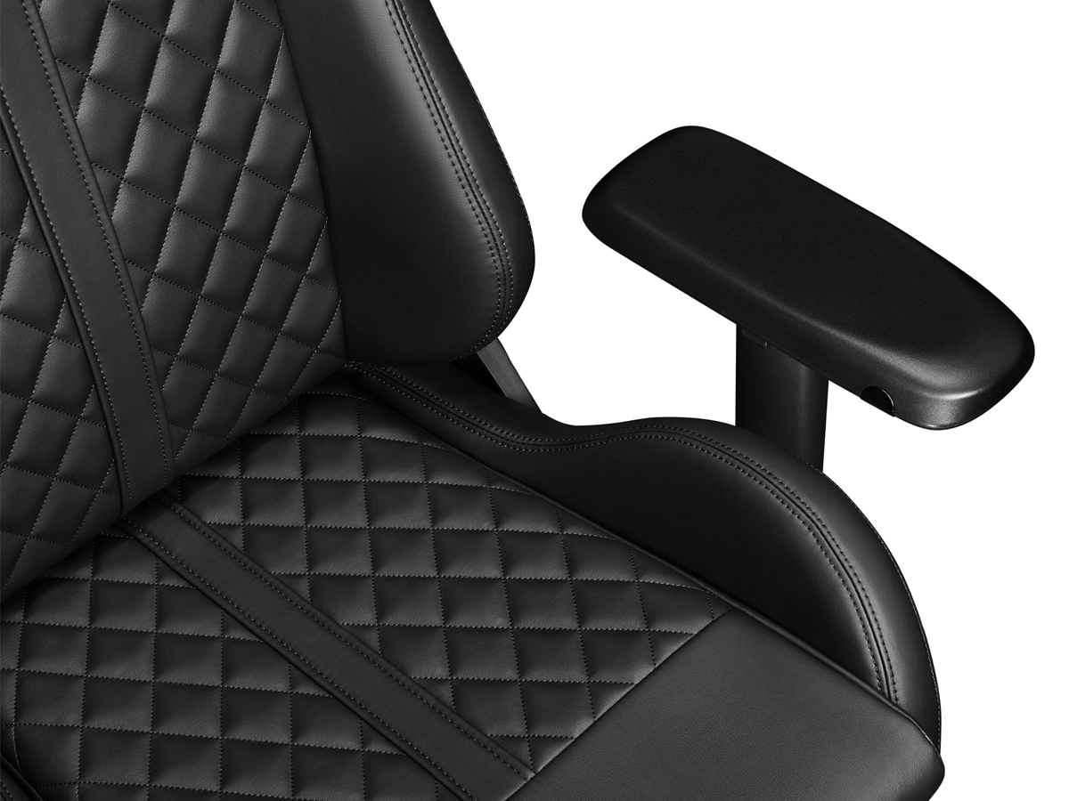 Gaming-Stuhl Yumisu 2050 Magnetic Schwarz - Nahaufnahme der Sitzfläche