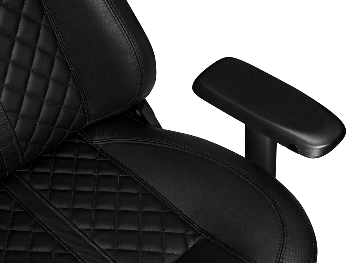 Gaming-Stuhl Yumisu 2052 Magnetic Schwarz - Nahaufnahme der Sitzfläche