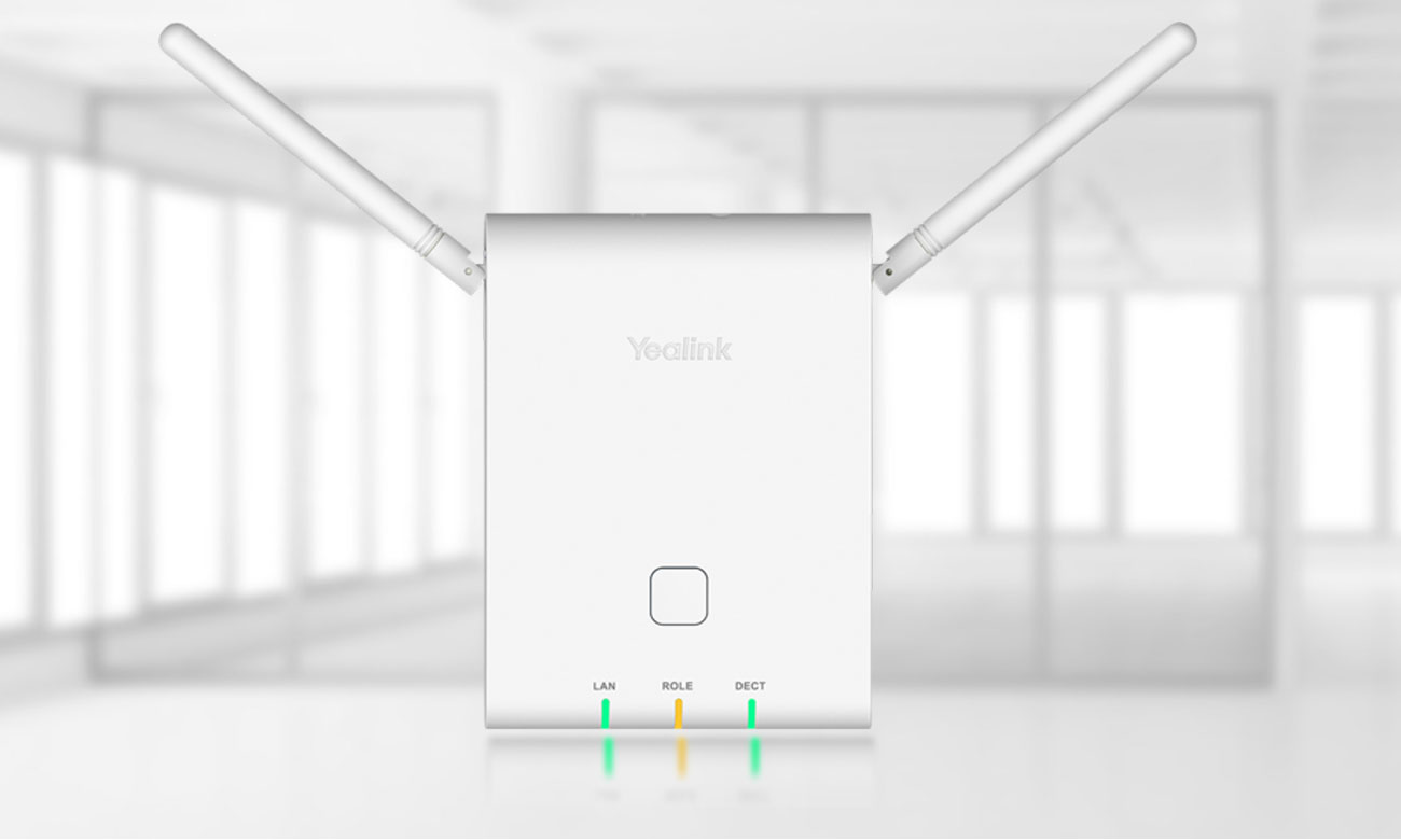 Yealink W90B Multi Dect - Widok ogólny, grafika z tłem