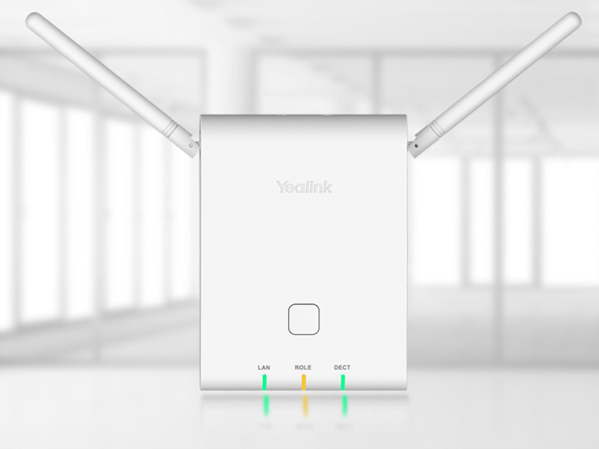 Yealink W90B Multi Dect - Widok ogólny, grafika z tłem