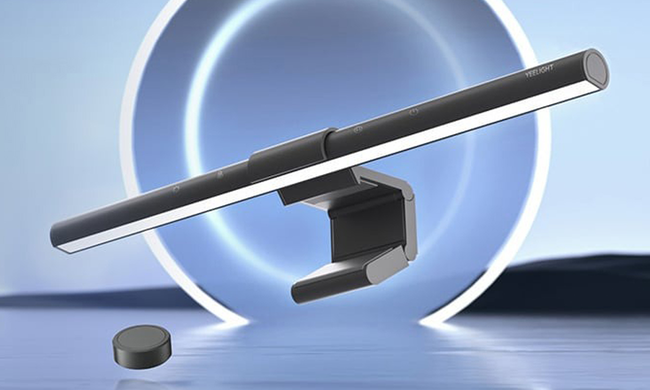 Lampa na monitor Yeelight Pura Monitor Light Bar - Grafika z tłem