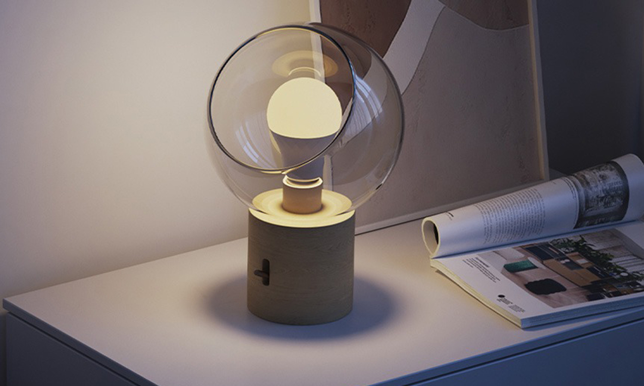 Intelligente Yeelight W4 E27 Glühbirne (dimmbar) – Lifestyle-Bild