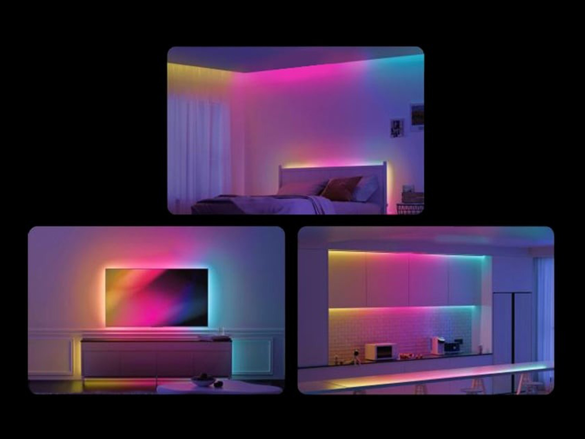 Yeelight LED RGBIC Basic Strip Lights - Lifestyle-Grafik