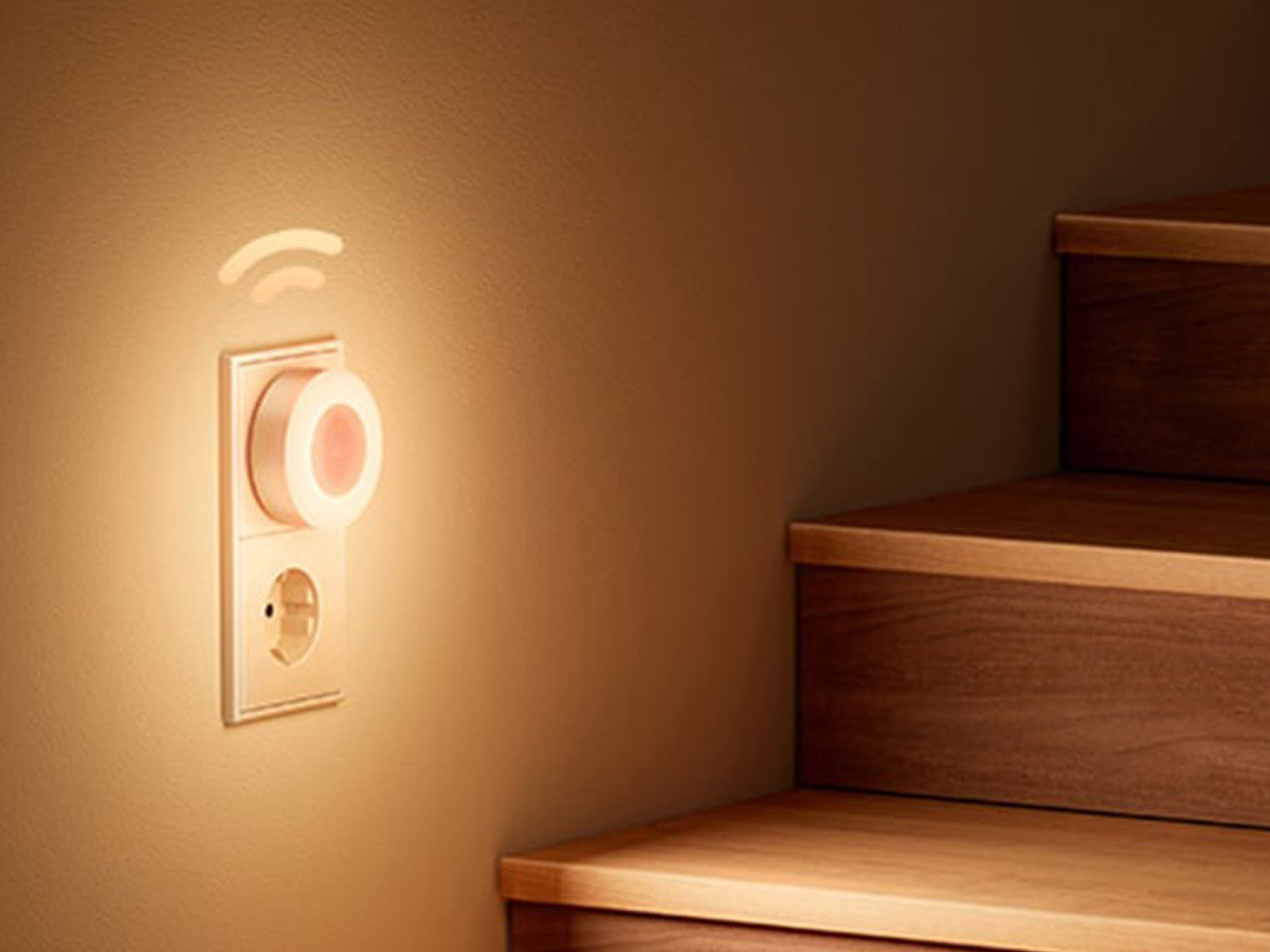 Lampe Nacht mit Dämmerungssensor Yeelight Sensor NightLight Lite - Lifestyle-Grafik