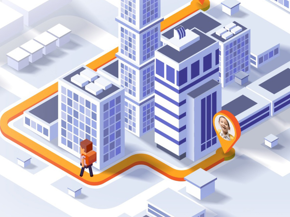 Smartwatch ZTE Kids Watch K1 Pro LTE Blau