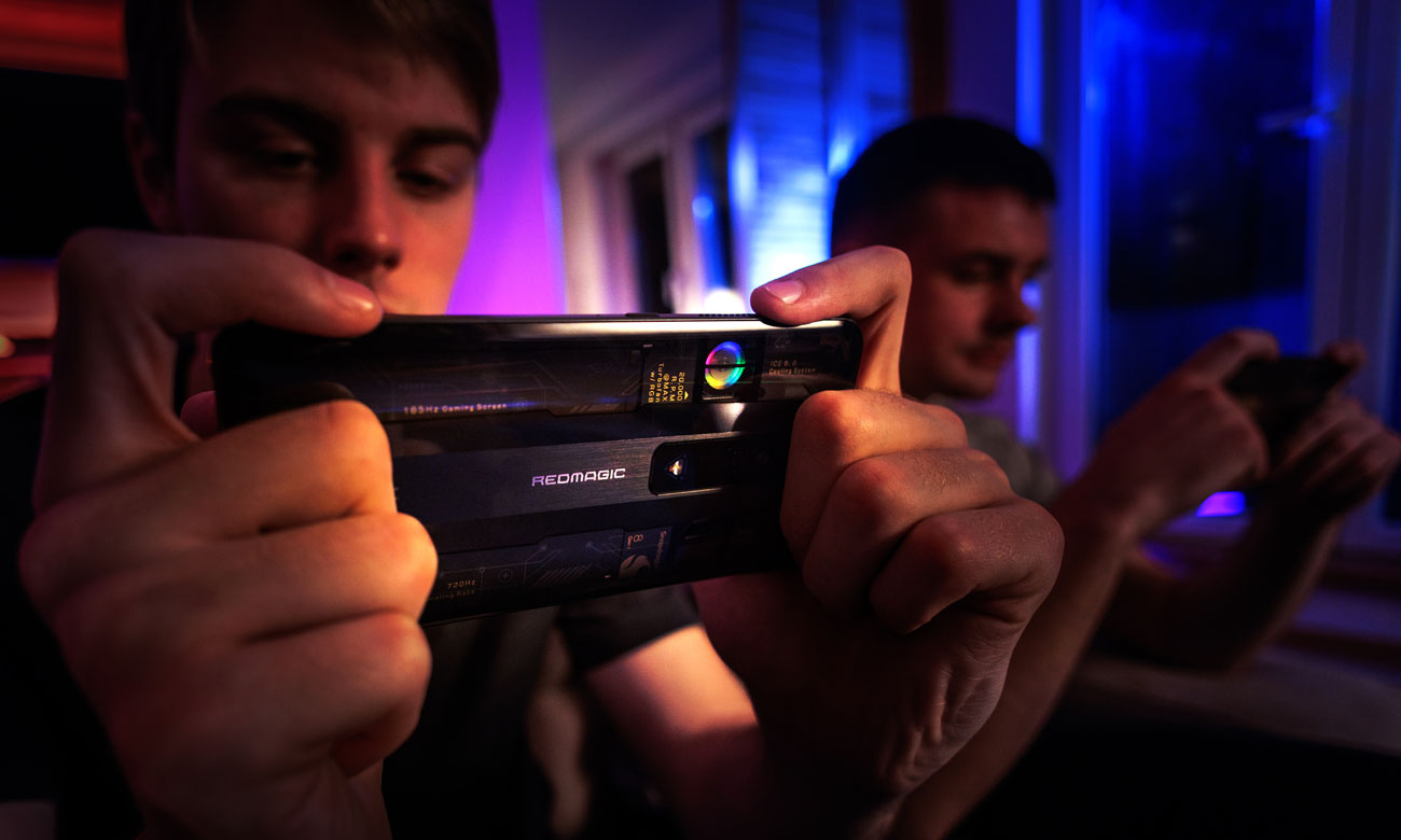 Lüfter mit RGB-Beleuchtung des ZTE Nubia Redmagic 7