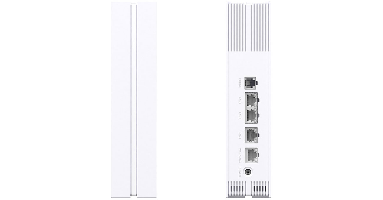 ZTE T5400 IDU przód, tył