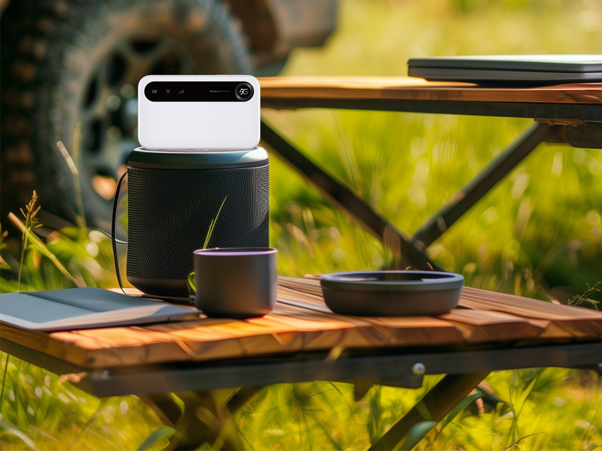 Mobilen Router ZTE U50 (5G, Wi-Fi 6 AX) - Grafik Lifestyle