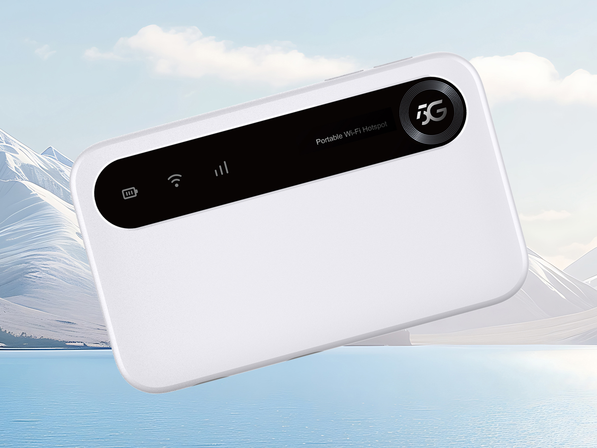 Mobilen Router ZTE U50 (5G, Wi-Fi 6 AX) - Grafik Lifestyle