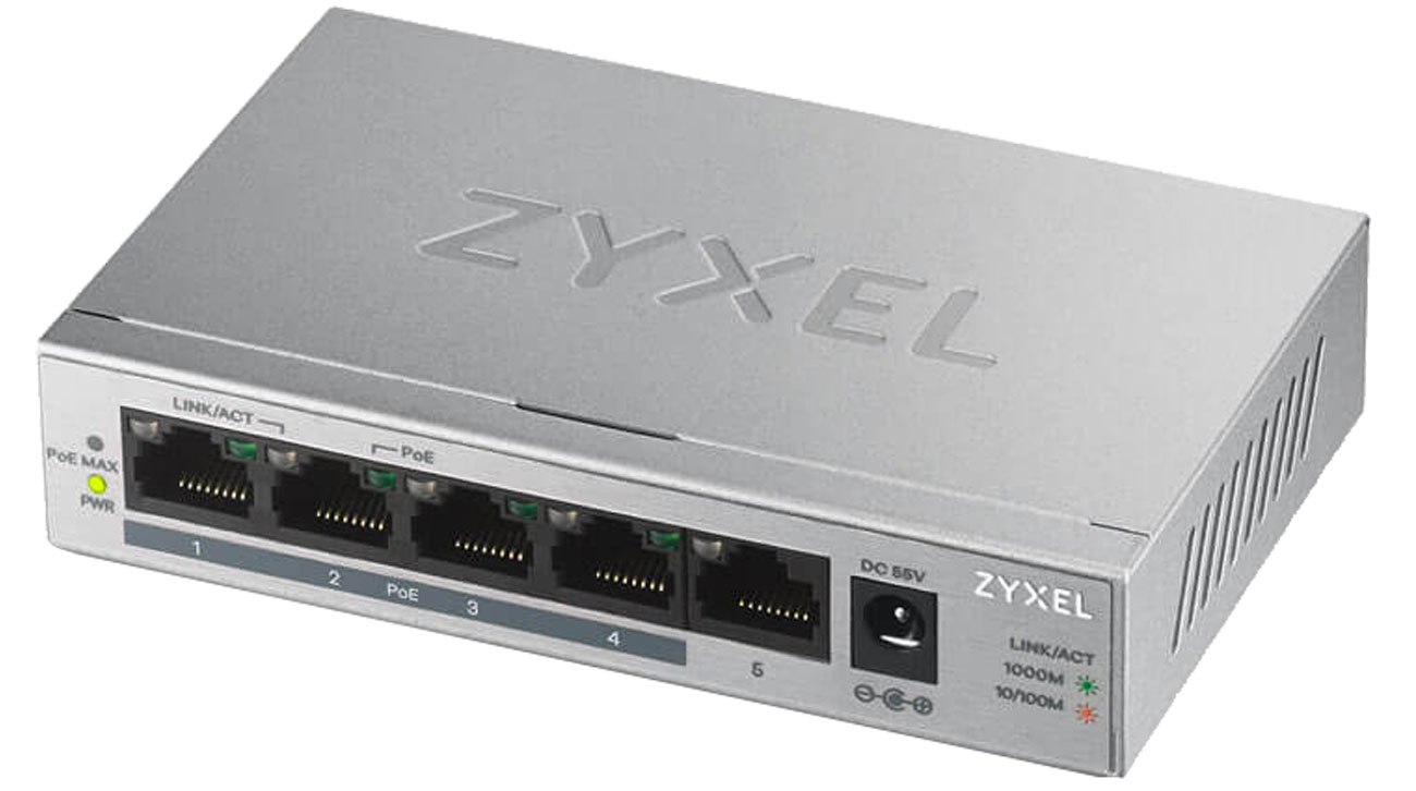 Zyxel GS1005HP (5x10/100/1000Mbit PoE+)
