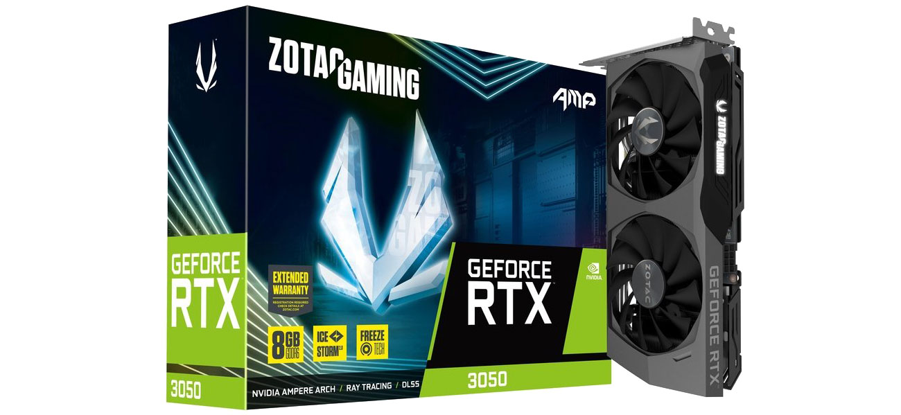 ZOTAC GAMING GeForce RTX 3050 AMP