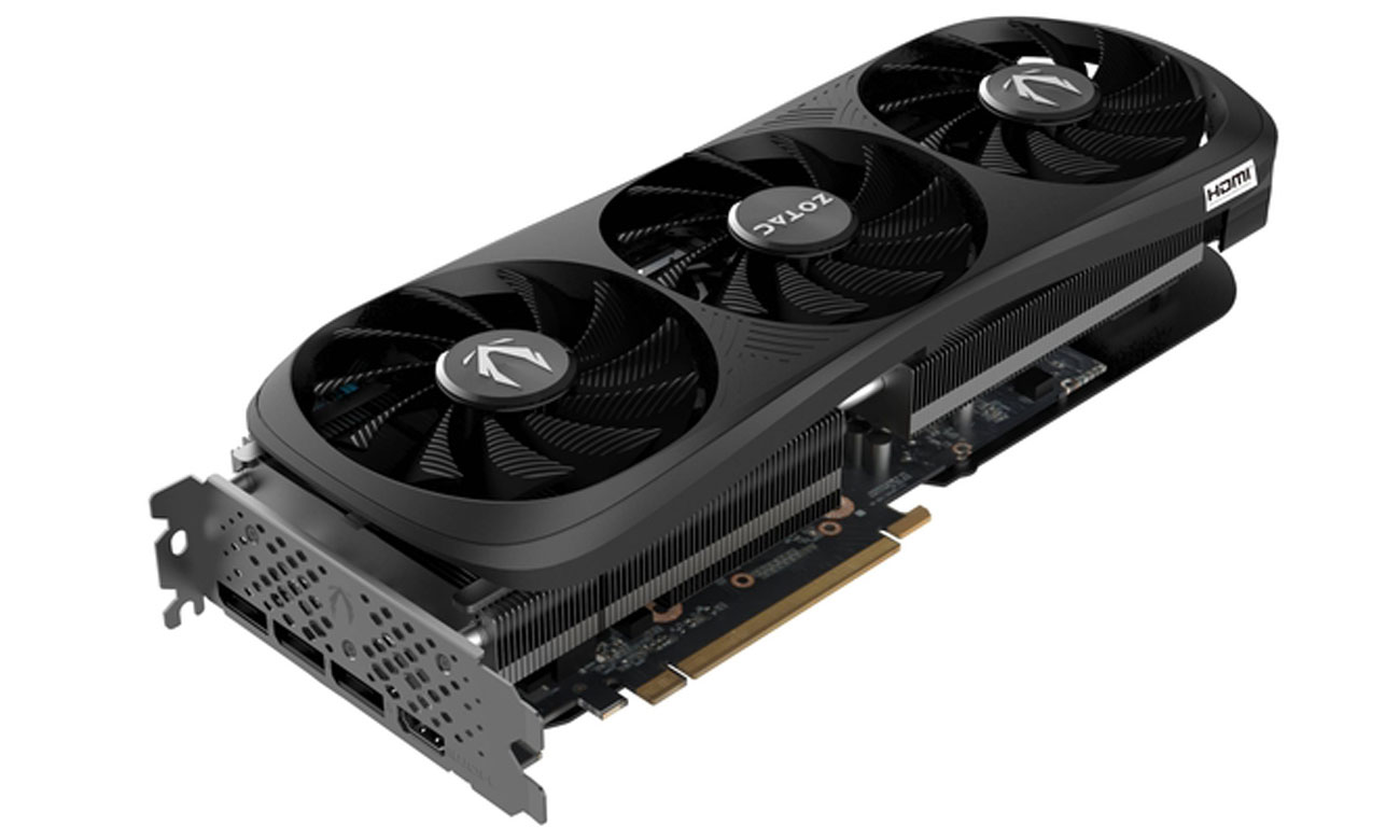 Zotac GeForce RTX 4070 Ti SUPER Trinity Black Edition Kühlung