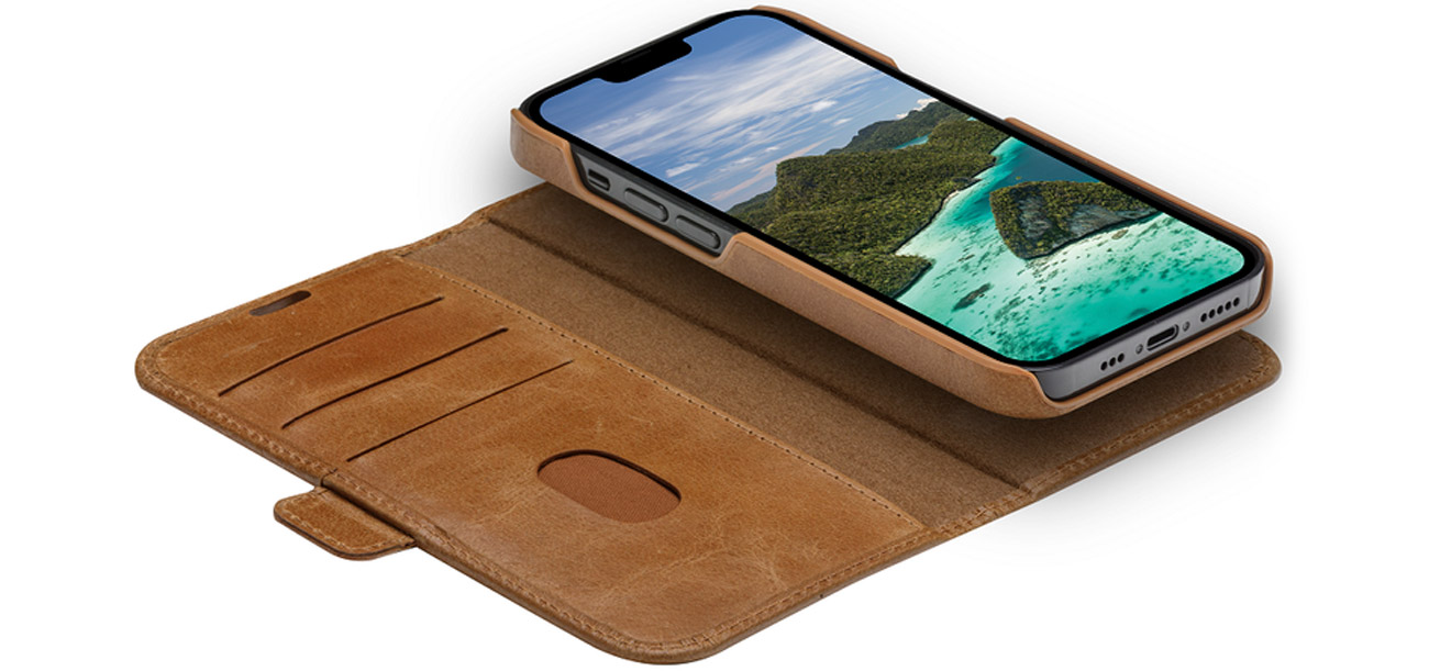 Etui dbramante1928 Lynge abnehmbare Brieftasche