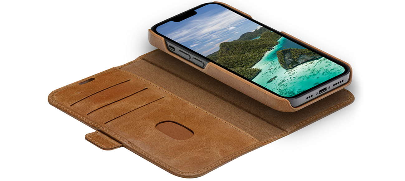 Etui dbramante1928 Lynge abnehmbare Brieftasche