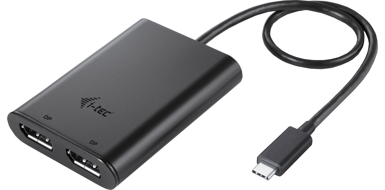 i-tec Adapter USB-C - 2x DisplayPort