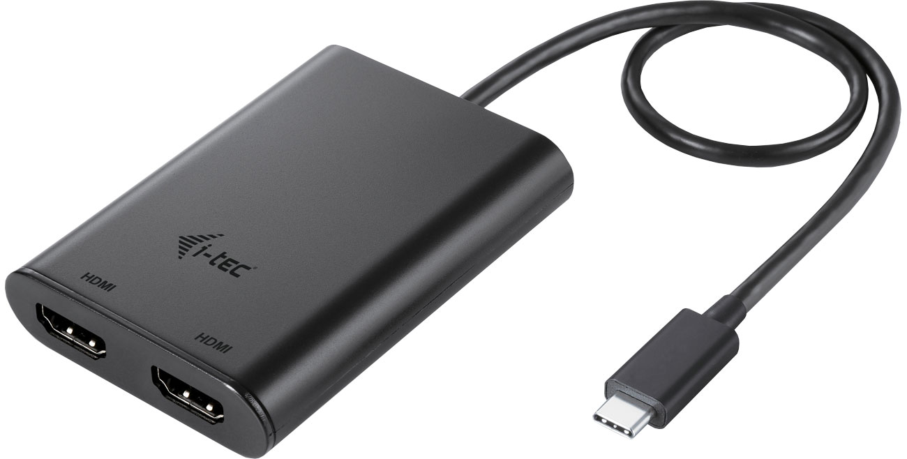 i-tec USB-C (Thunderbolt 3) zu 2x HDMI Adapter