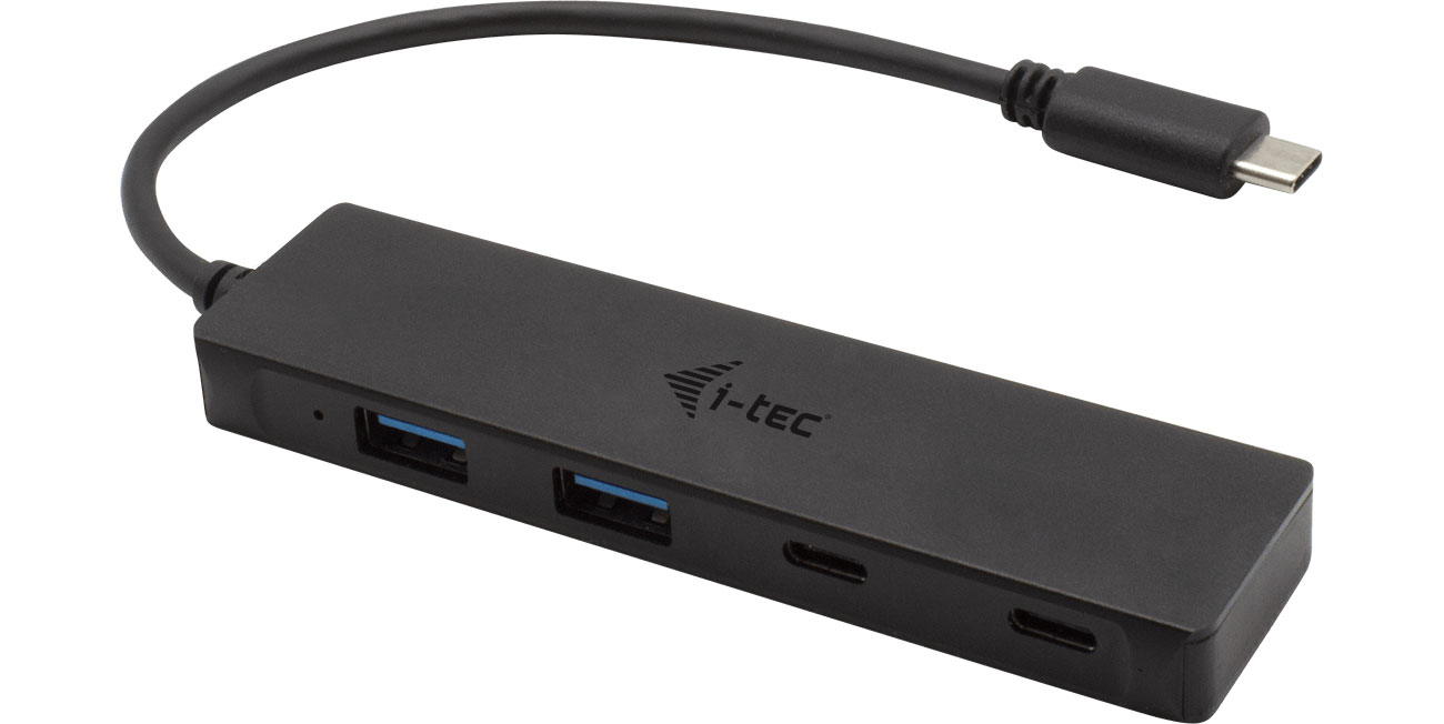 i-tec USB-C Metall HUB (2x USB 3.0, 2x USB-C)