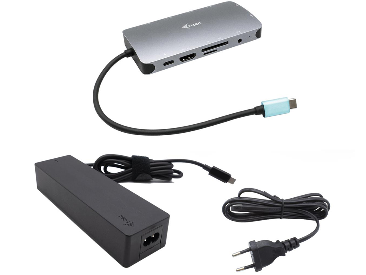 i-tec USB-C Metal Nano Dock HDMI VGA LAN + Netzteil