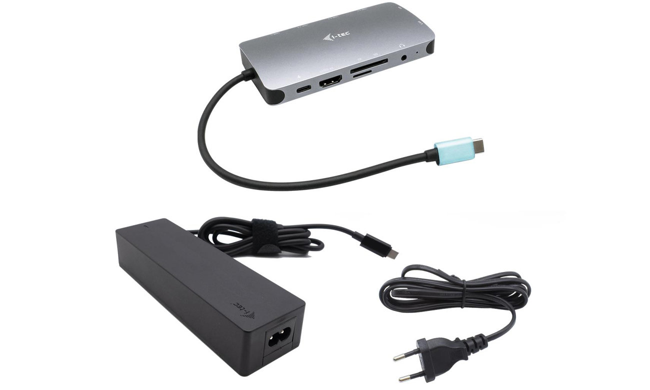 i-tec USB-C Metal Nano Dock HDMI VGA LAN + Netzteil