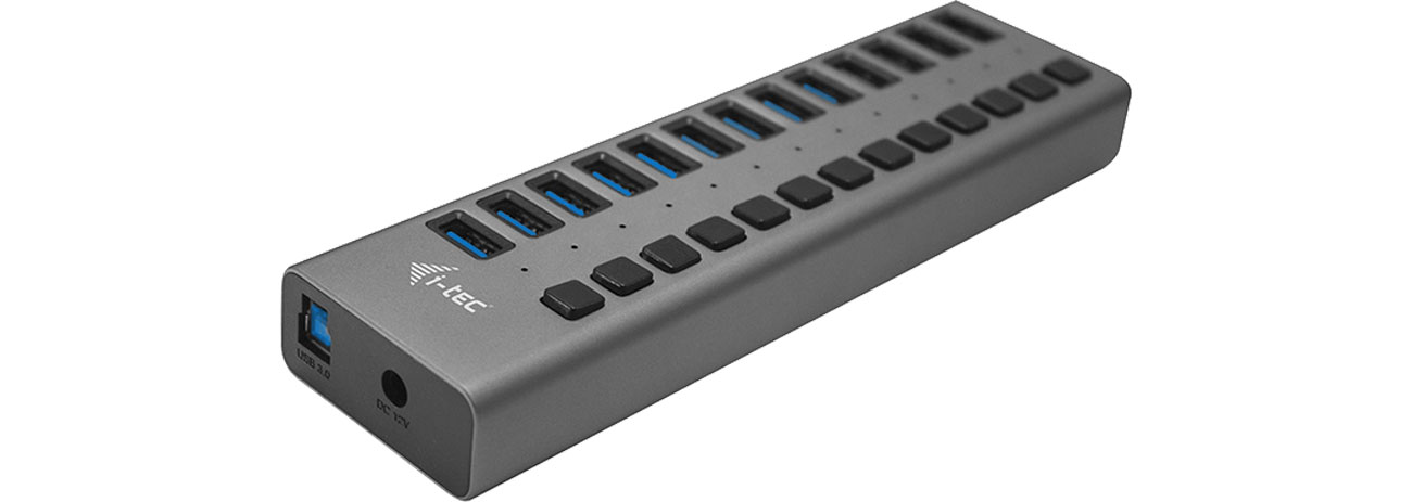 Hub i-tec USB - x13 USB (60W)