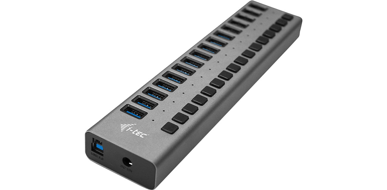 i-tec Hub USB - 16x USB (90W)