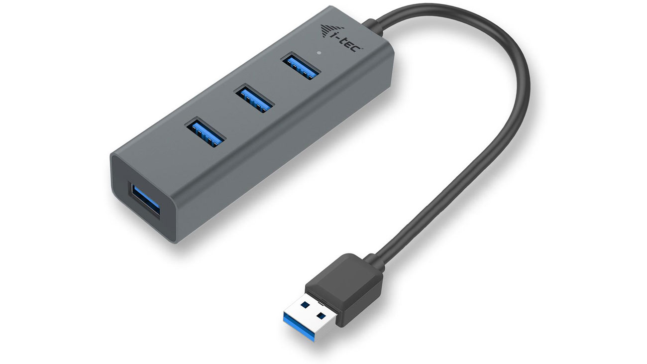 Metall-Hub i-tec 4 x USB 3.0