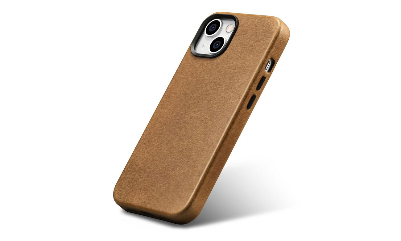 Premium Leather Case Oil Wax für iPhone 14 Plus (MagSafe)