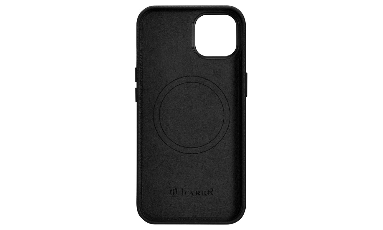 iCarer Litchi Premium Leather Case für iPhone 14