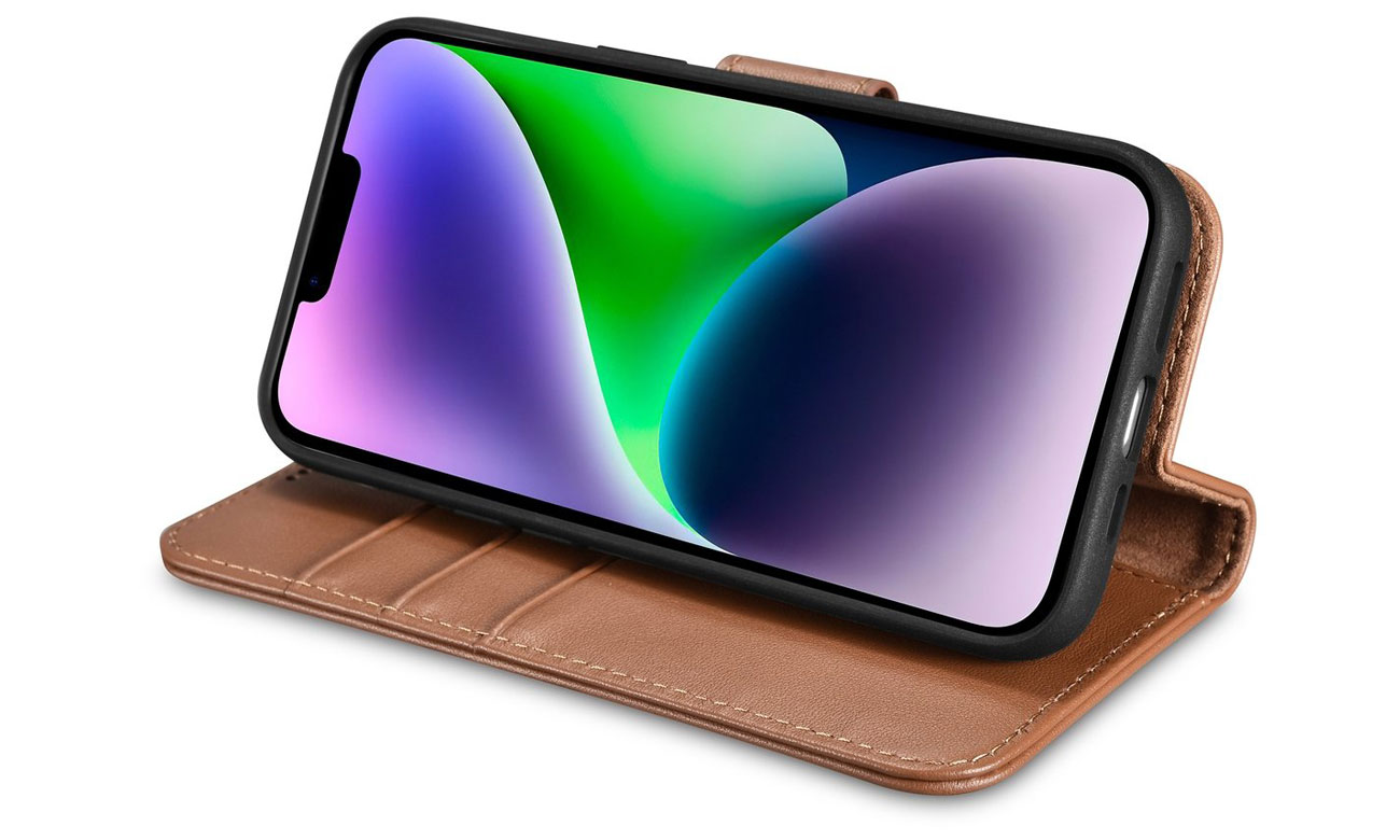 Etui iCarer Wallet Case für iPhone 14 Plus (Anti-RFID) 