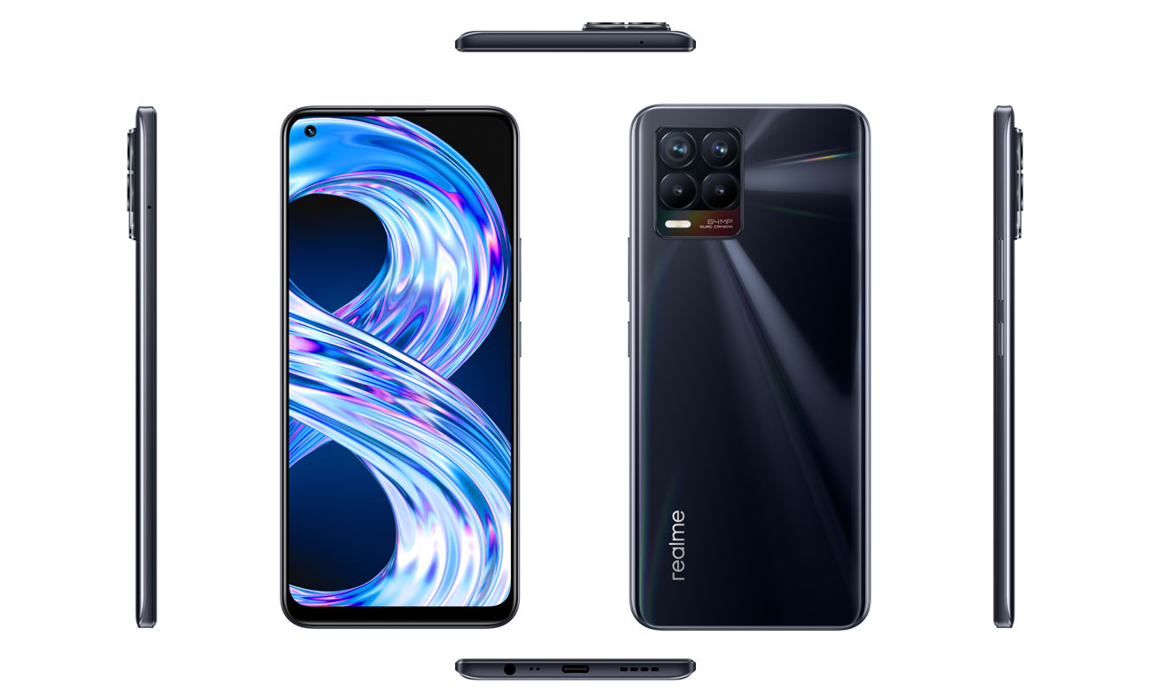 realme 8 6+128GB Punk Black