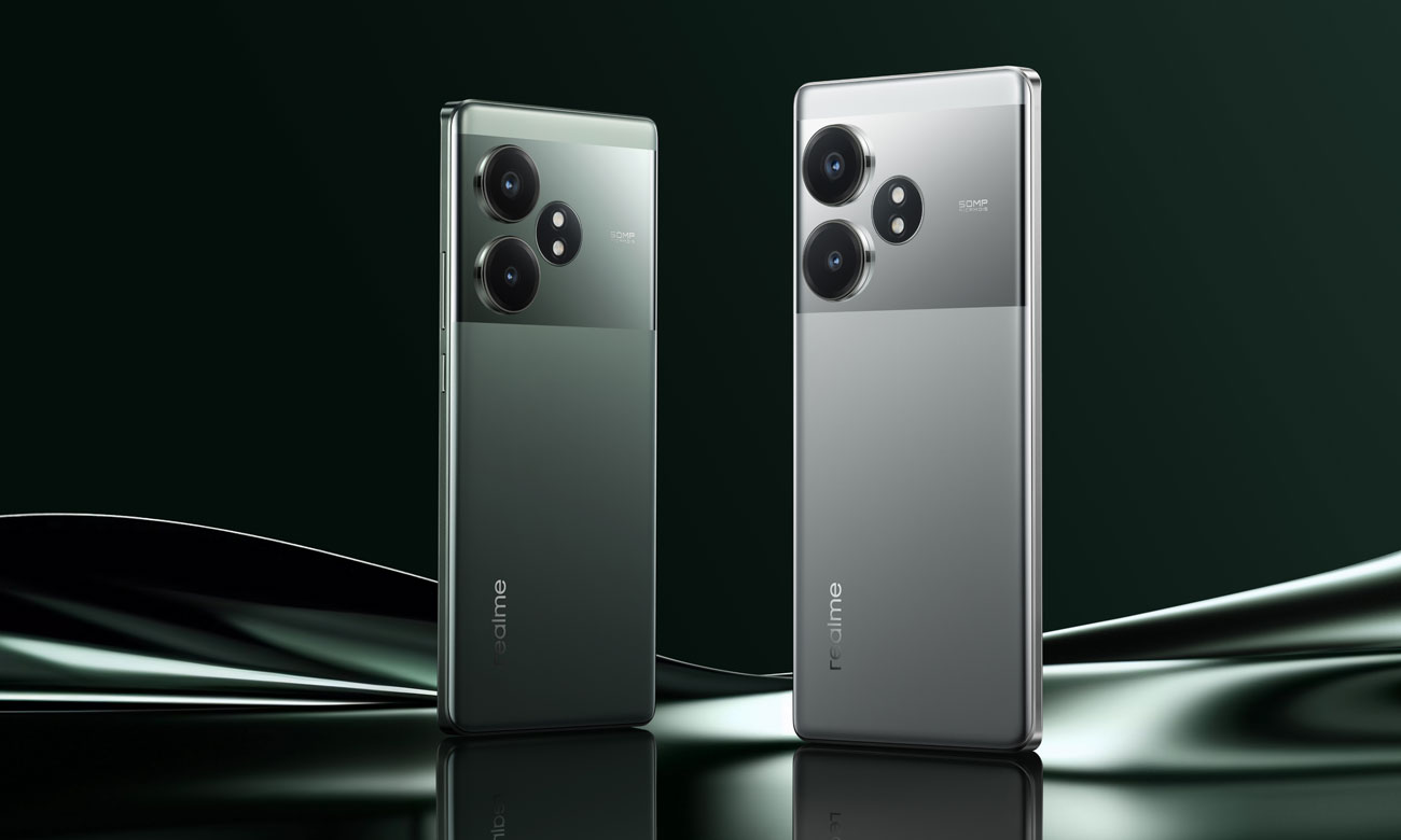 realme GT 6T Aussehen des Smartphones