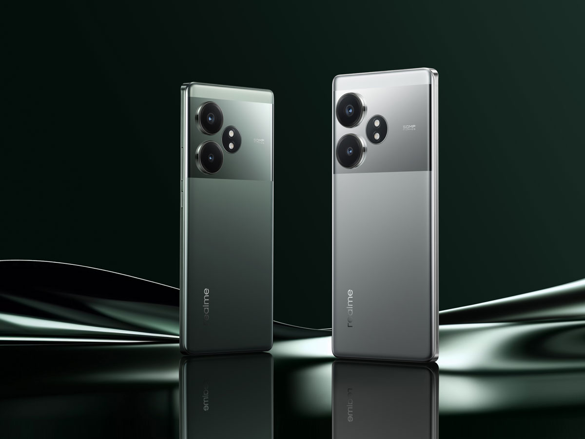 realme GT 6T Aussehen des Smartphones