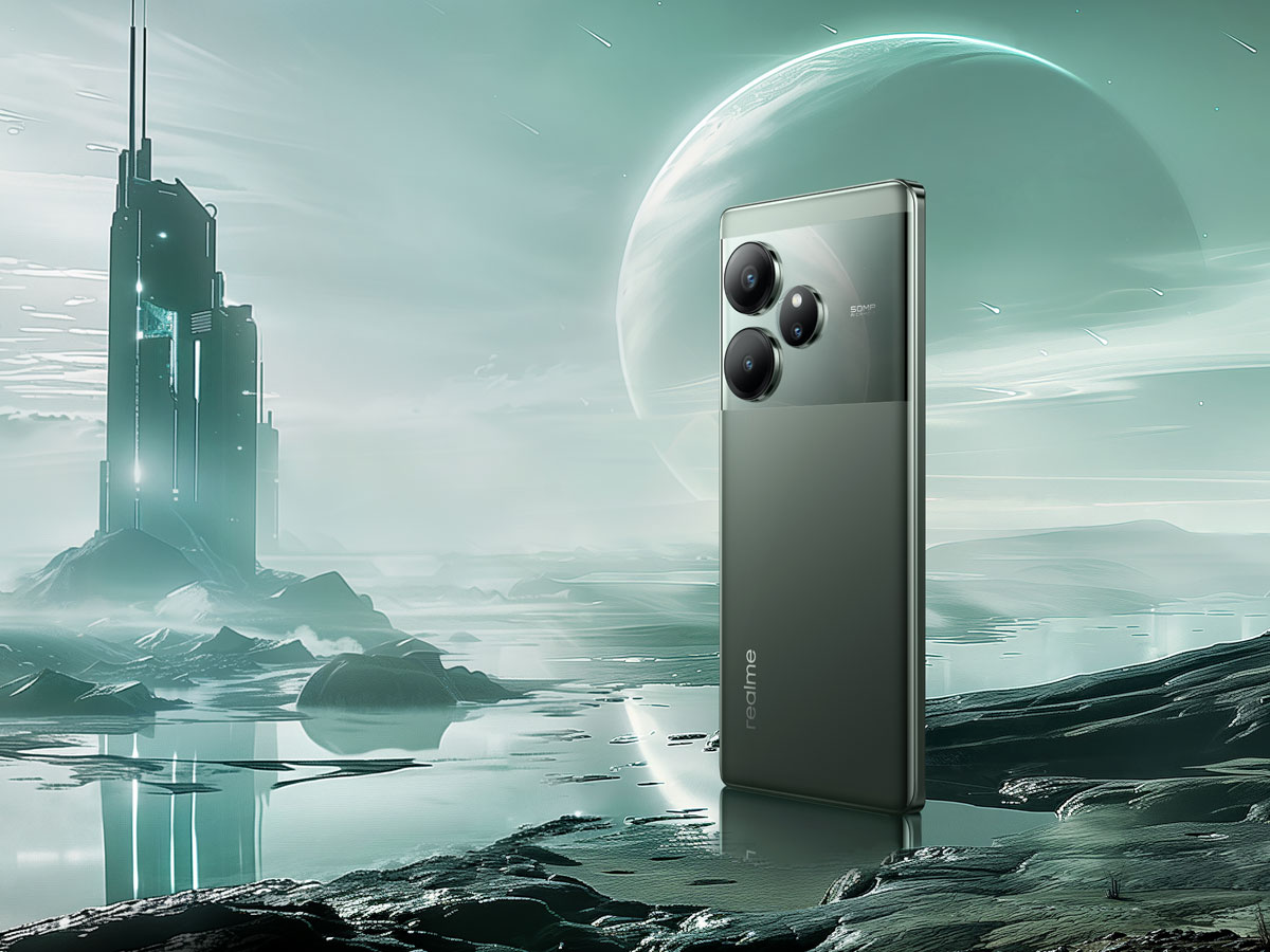 realme GT 6 w kolorze zielonym